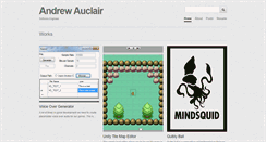Desktop Screenshot of andrewauclair.com